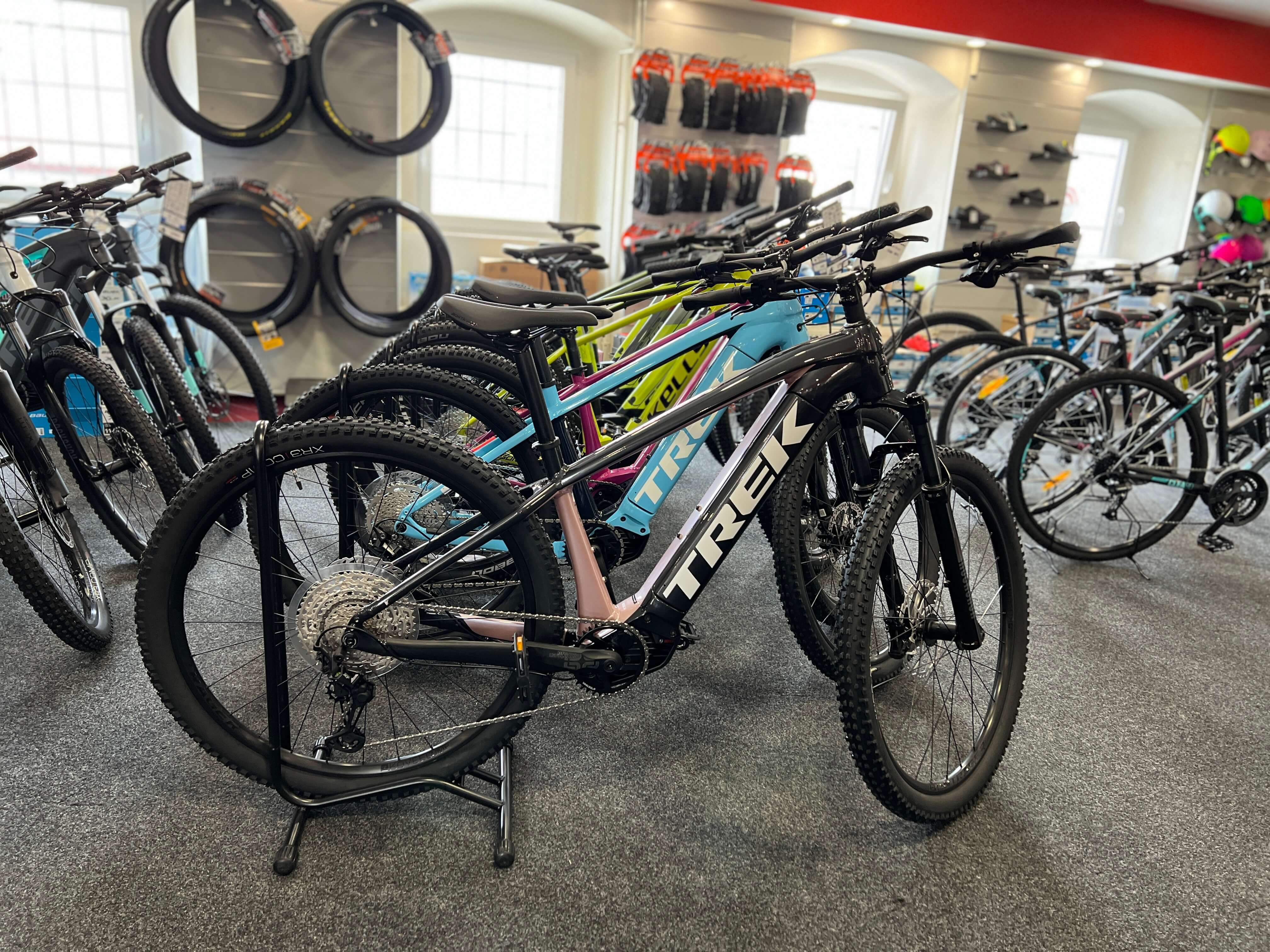 Jízdný kola značky Trek